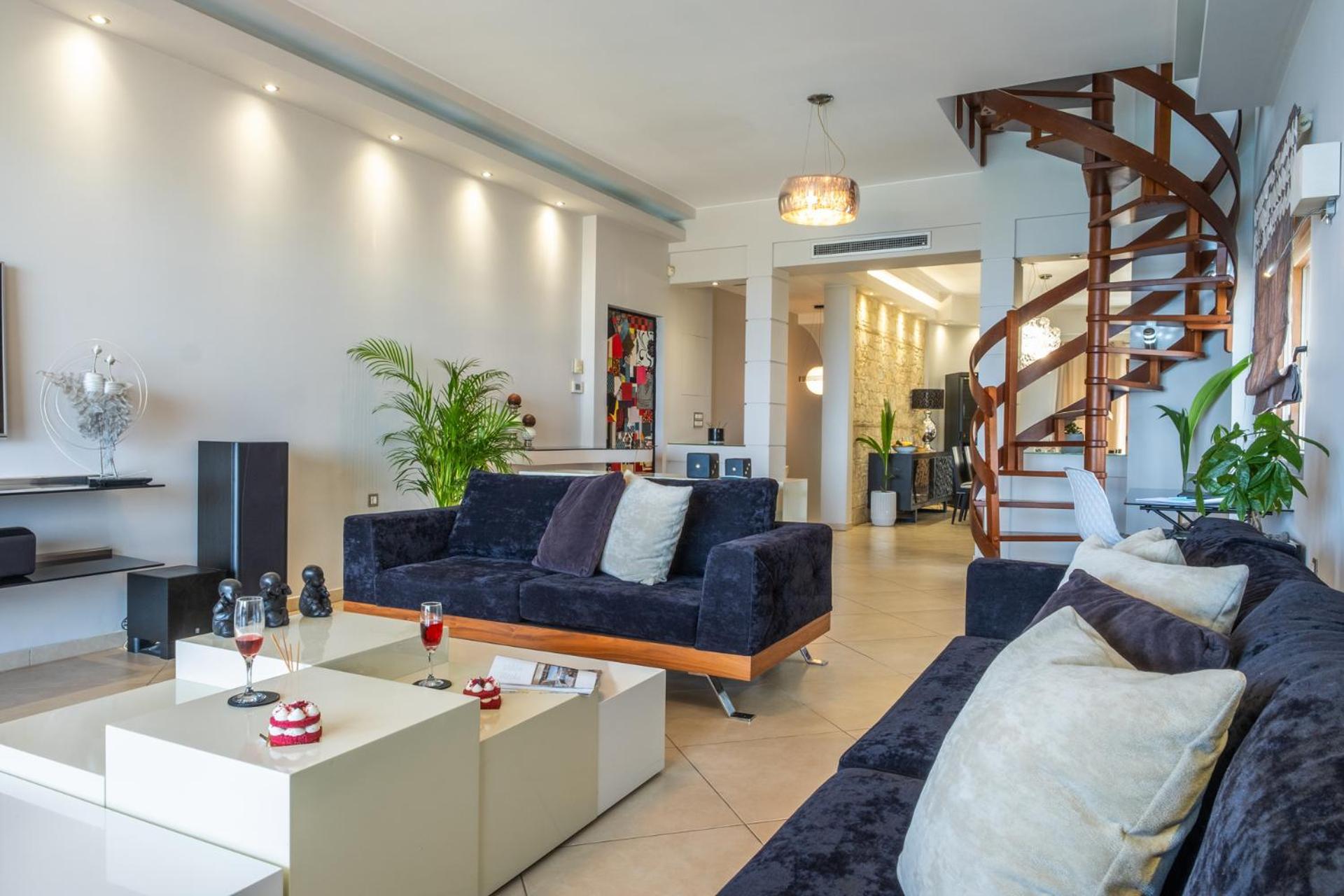 Thea Panoramic Sea View Apartment Agios Nikolaos  Luaran gambar