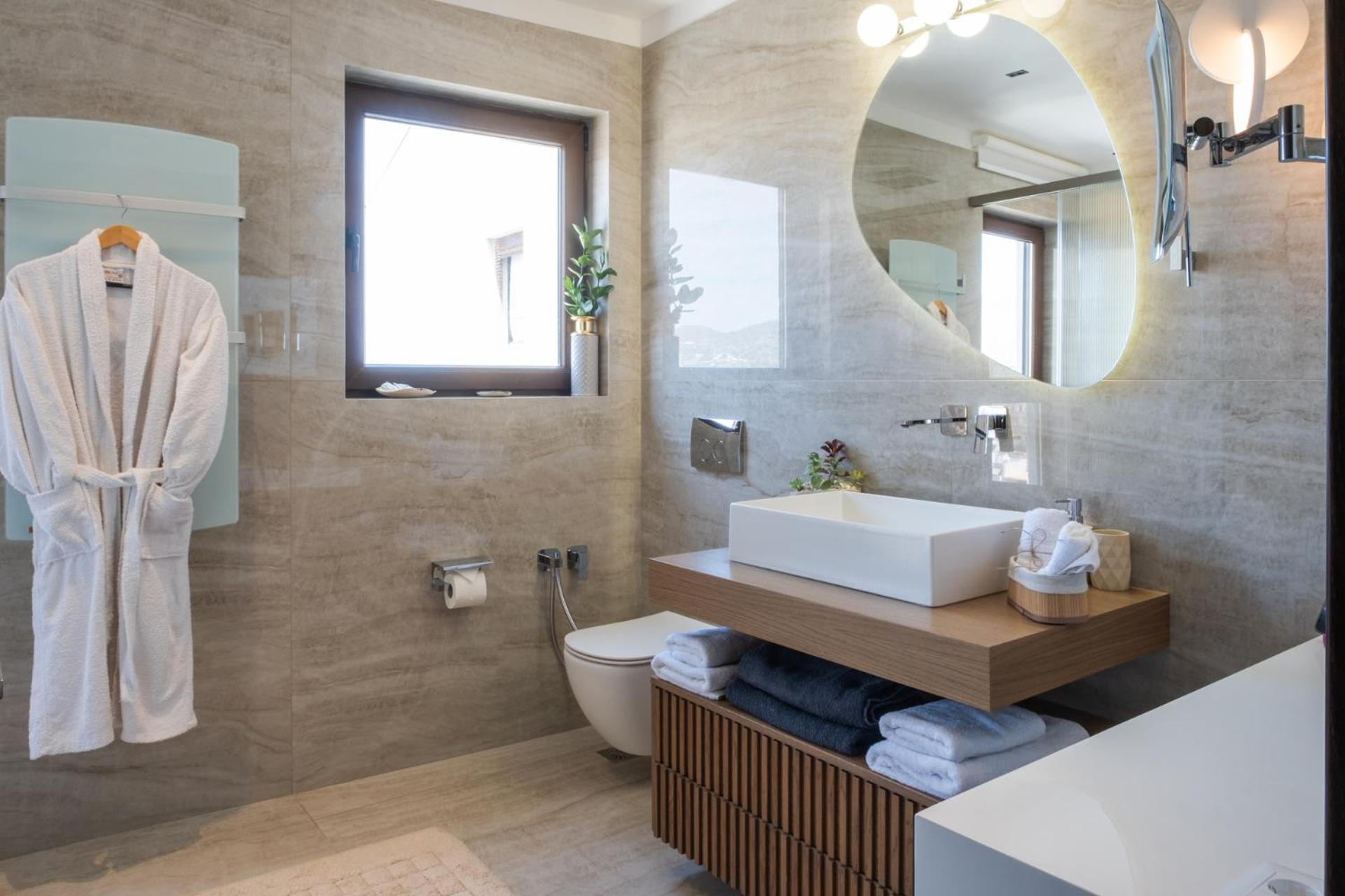 Thea Panoramic Sea View Apartment Agios Nikolaos  Luaran gambar