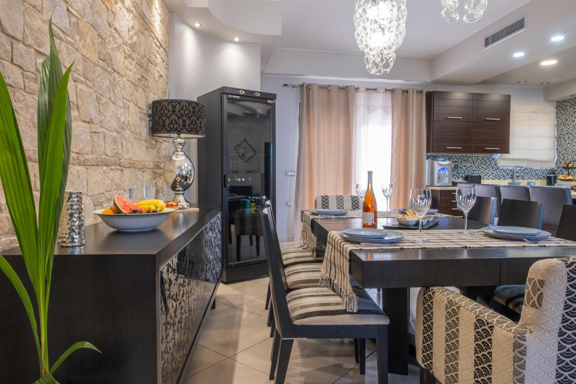 Thea Panoramic Sea View Apartment Agios Nikolaos  Luaran gambar